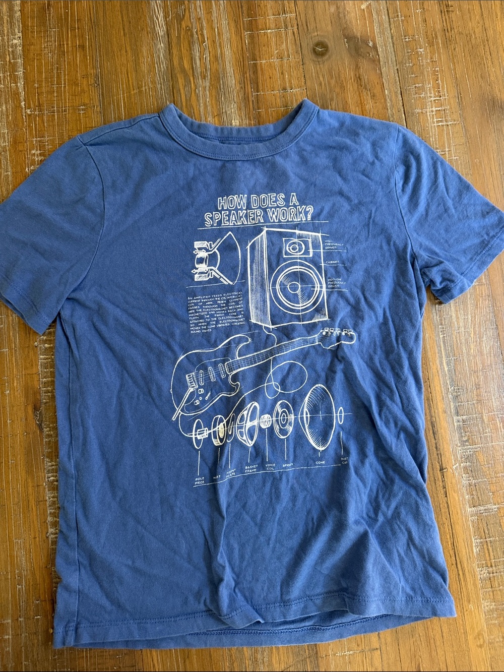 Boys blue graphic t-shirt
